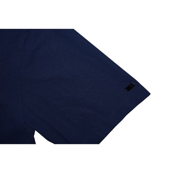 Nike Tiger Woods Collection Men’s Polo Shirt Navy Blue Dri-FIT Size Large L - Picture 4 of 7